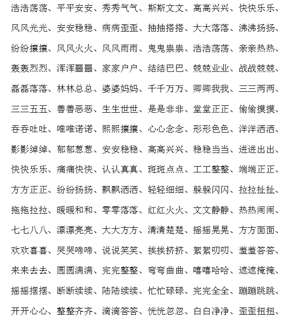 四字成语大全6000个简单更有内涵的有哪些（40类四字词语大全建议家长收藏）